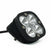 Baja Designs 552006 Clear Lens Work/Scene Black Angle Mount LED Light Pod Squadron Sport | Universal