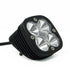 Baja Designs 552006 Clear Lens Work/Scene Black Angle Mount LED Light Pod Squadron Sport | Universal