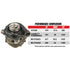 BD Diesel 1045818 Screamer Stage 1 Performance GT37 Turbo | 2003-2007 Ford F250/F350 6.0L Powerstroke