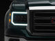 AlphaRex 880617 NOVA Series Black LED Projector Headlights | 2015-2018 GM/GMC Sierra 2500HD/3500HD