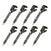 S&S Diesel LBZ-150SAC-R-SET Remanufactured 150% Over Injector Set | 2006-2007 GM Silverado/Sierra 2500HD/3500HD 6.6L Duramax LBZ