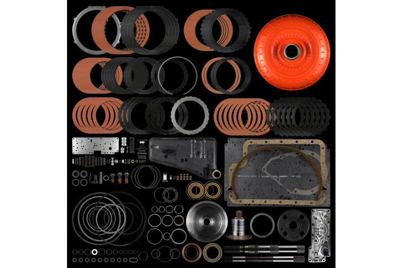 SunCoast SC-4R100SC-5 Cat5 4R100 Rebuild Kit with Billet Triple Disc Torque Converter | 1998-2003 Ford F250/F350/F450