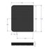 S&B 80-1003M Medium Pink Silicone Tool Tray | Universal