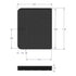 S&B 80-1004 3 Piece Charcoal Silicone Tool Tray Set | Universal
