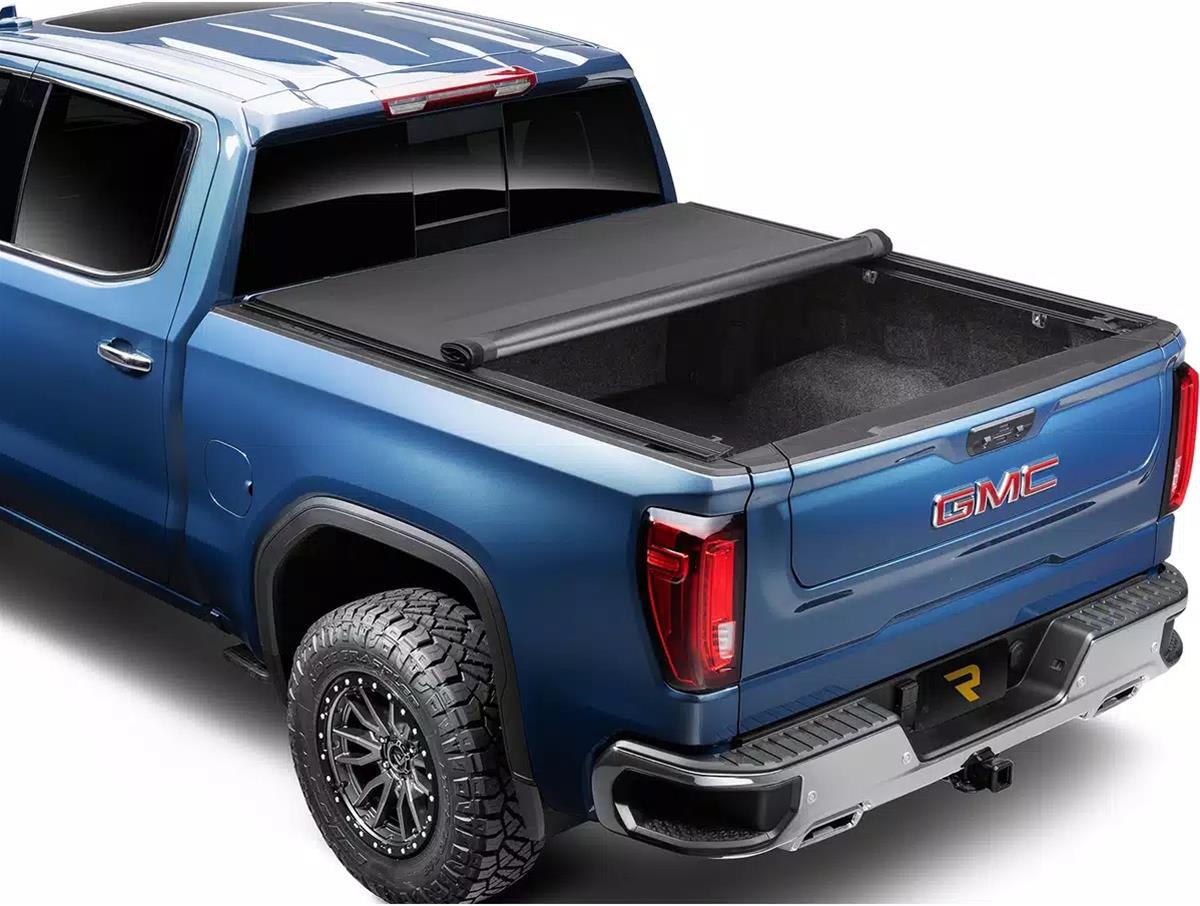 Truxedo 1273716 Pro X15 TS Soft Roll-Up Tonneau Cover w/ T-Slot Rails | 2020-2025 Chevrolet Silverado/GMC Sierra 2500HD/3500HD 6.10ft Bed w/ Multipro/Flex Tailgate