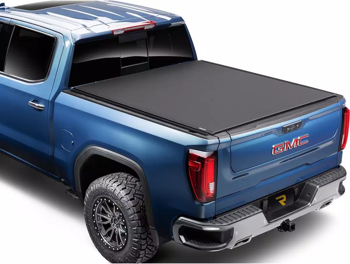 Truxedo 1273716 Pro X15 TS Soft Roll-Up Tonneau Cover w/ T-Slot Rails | 2020-2025 Chevrolet Silverado/GMC Sierra 2500HD/3500HD 6.10ft Bed w/ Multipro/Flex Tailgate