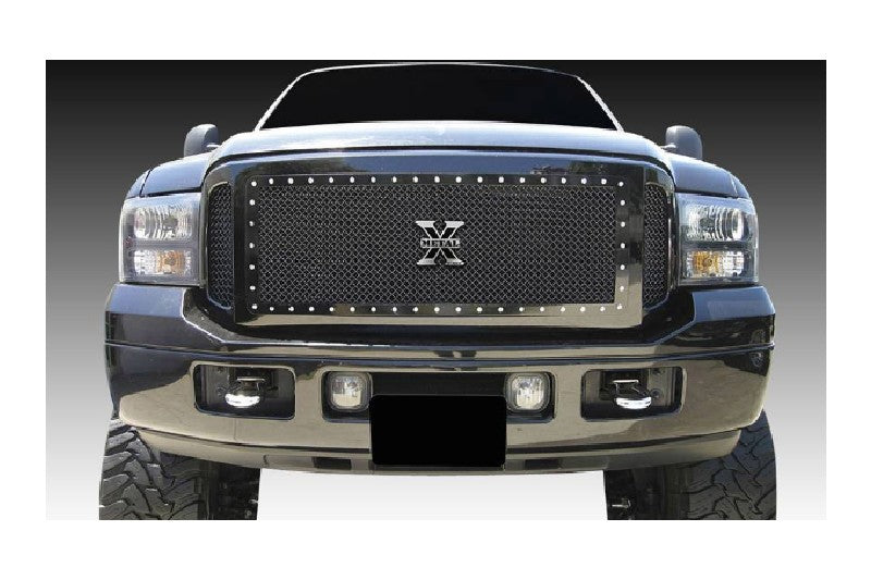 T-Rex 6715611 Studded X-Metal Grille | 2005-2007 Ford F250/F350