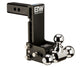 B&W TS10047BB Browning Tow & Stow Triple Ball Hitch with 2 inch Shank, 3 inch Drop, 3.5 inch Rise | Universal