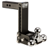 B&W TS10050B Black Tow & Stow Triple Ball Hitch with 2 inch Shank, 9 inch Drop, 9.5 inch Rise | Universal