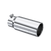MBRP T5050 Stainless Steel Universal Exhuast Tip w/ Single Wall/Rolled Straight Cut (5-Inch Outlet, 4-Inch Inlet) | Universal
