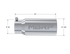 MBRP T5050 Stainless Steel Universal Exhuast Tip w/ Single Wall/Rolled Straight Cut (5-Inch Outlet, 4-Inch Inlet) | Universal