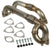 BD Diesel 1043909 Stainless 304 Up-Pipes EGR Compatible | 2008-2010 Ford F250/F350 6.4L Powerstroke
