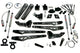 McGaughys 57408 8 inch S/S Lift Kit | 2023-2025 Ford F250 4WD