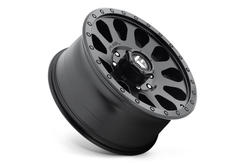 Fuel D57918901857 18x9 Vector Matte Black -20mm Offset Wheel | 2011-2024 GM Silverado/Sierra 2500HD/3500HD