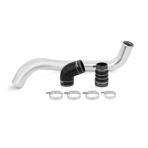 Mishimoto MMICP-DMAX-045HBK Hot-Side Intercooler Pipe | 2004.5-2010 GM Silverado/Sierra 2500HD/3500HD 6.6L Duramax