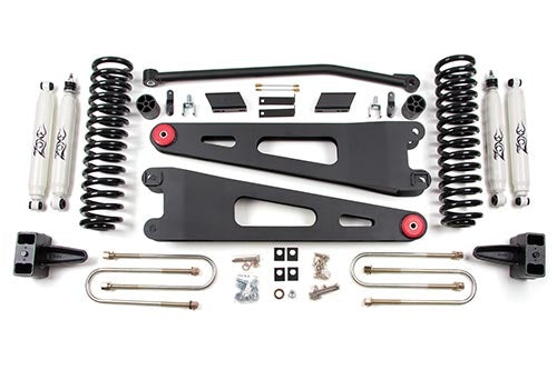 Zone Offroad Ford F23-F24 4 inch Radius Arm Suspension System | 2008-2010 Ford F250/F350 Powerstroke 4WD