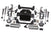 Zone Offroad C13F 5" inch Lift Kit with Fox Shocks (with Overload) | 2011-2019 GM Silverado/Sierra 2500HD/3500HD