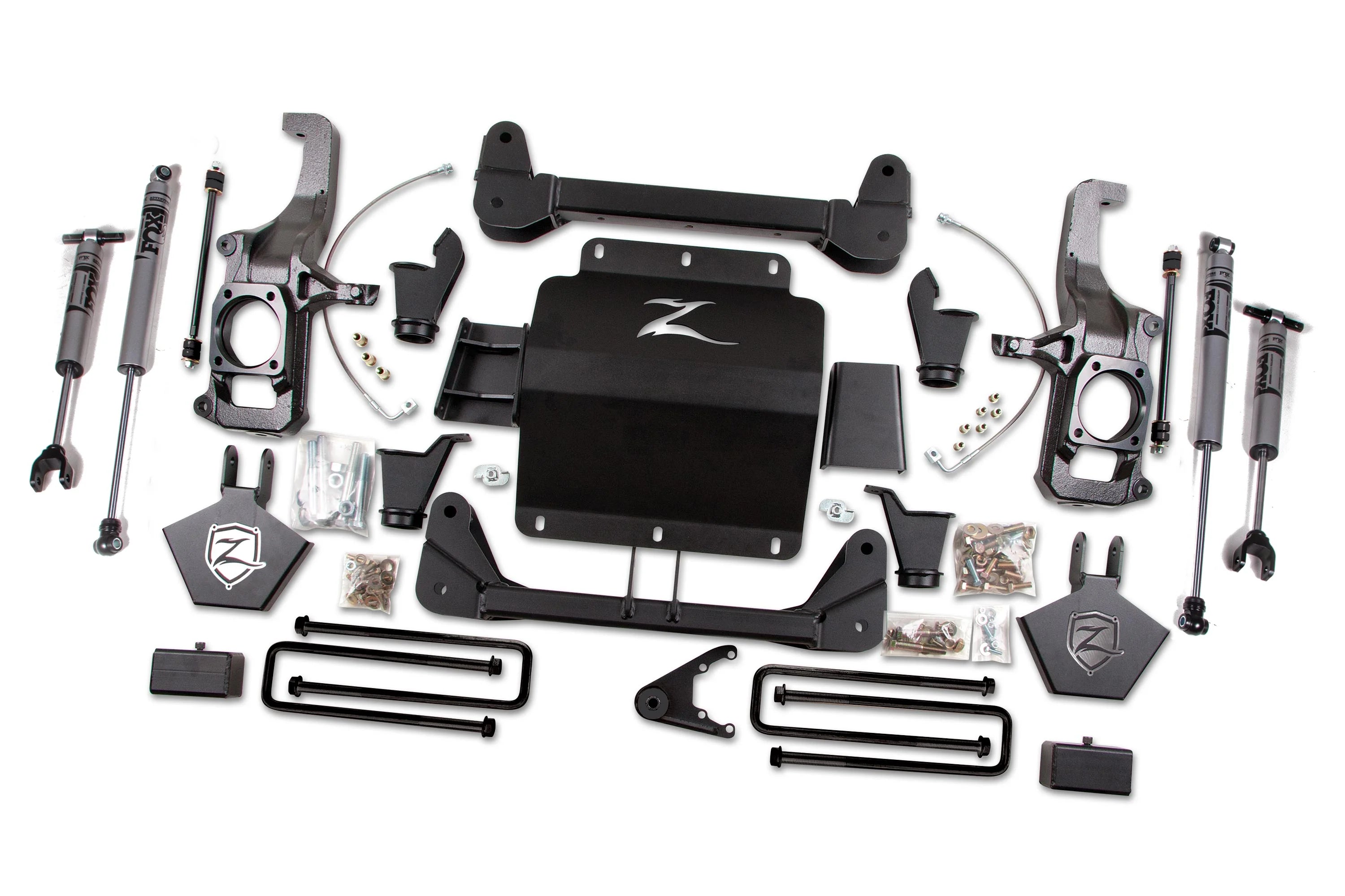 Zone Offroad C13 5" inch Lift Kit (with Overload) | 2011-2019 GM Silverado/Sierra 2500HD/3500HD