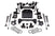 Zone Offroad C43F 5" inch Lift Kit with FOX 2.0 Shocks | 2020-2025 GM Silverado/Sierra 2500HD/3500HD No Overload Springs
