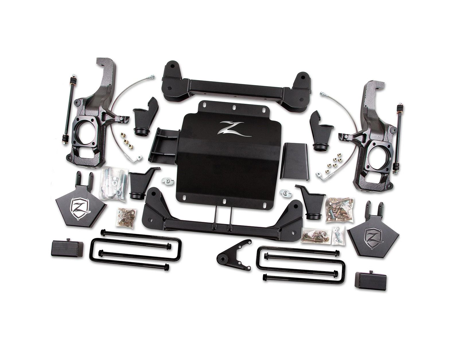 Zone Offroad C12N 5" inch Lift Kit with out Top Overload | 2011-2019 GM Silverado/Sierra 2500HD/3500HD 6.6L Duramax