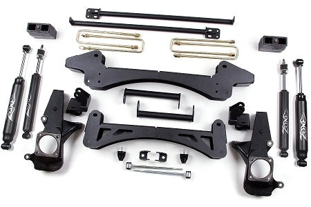 Zone Offroad C5N 6 inch Suspension System | 2001-2006 GM 1500 & 01-10 GM 2500HD 2WD