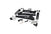 Zone Offroad D101F 4 inch Radius Arm Lift Kit - 3 inch Rear Block Kit with out Overload | 2019-2024 RAM 3500 4WD Gas