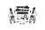 Zone Offroad D118N 6.5 inch Radius Arm Lift Kit - Nitro Shocks, 6 Bolt, 4.5 Rear Coils | 2019-2024 RAM 2500 6.7L Cummins 4WD