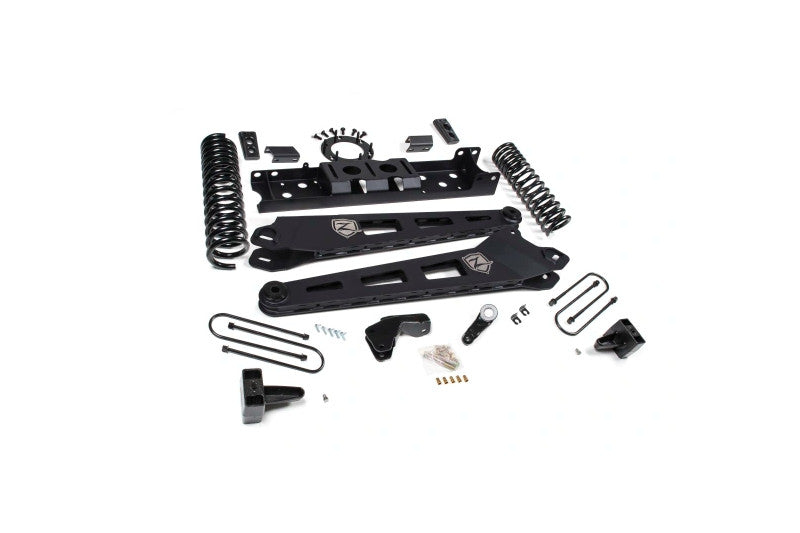 Zone Offroad D122 5.5 inch Radius Arm Lift Kit - 5 Rear Blocks, with Overload | 2019-2023 RAM 3500 4WD Gas