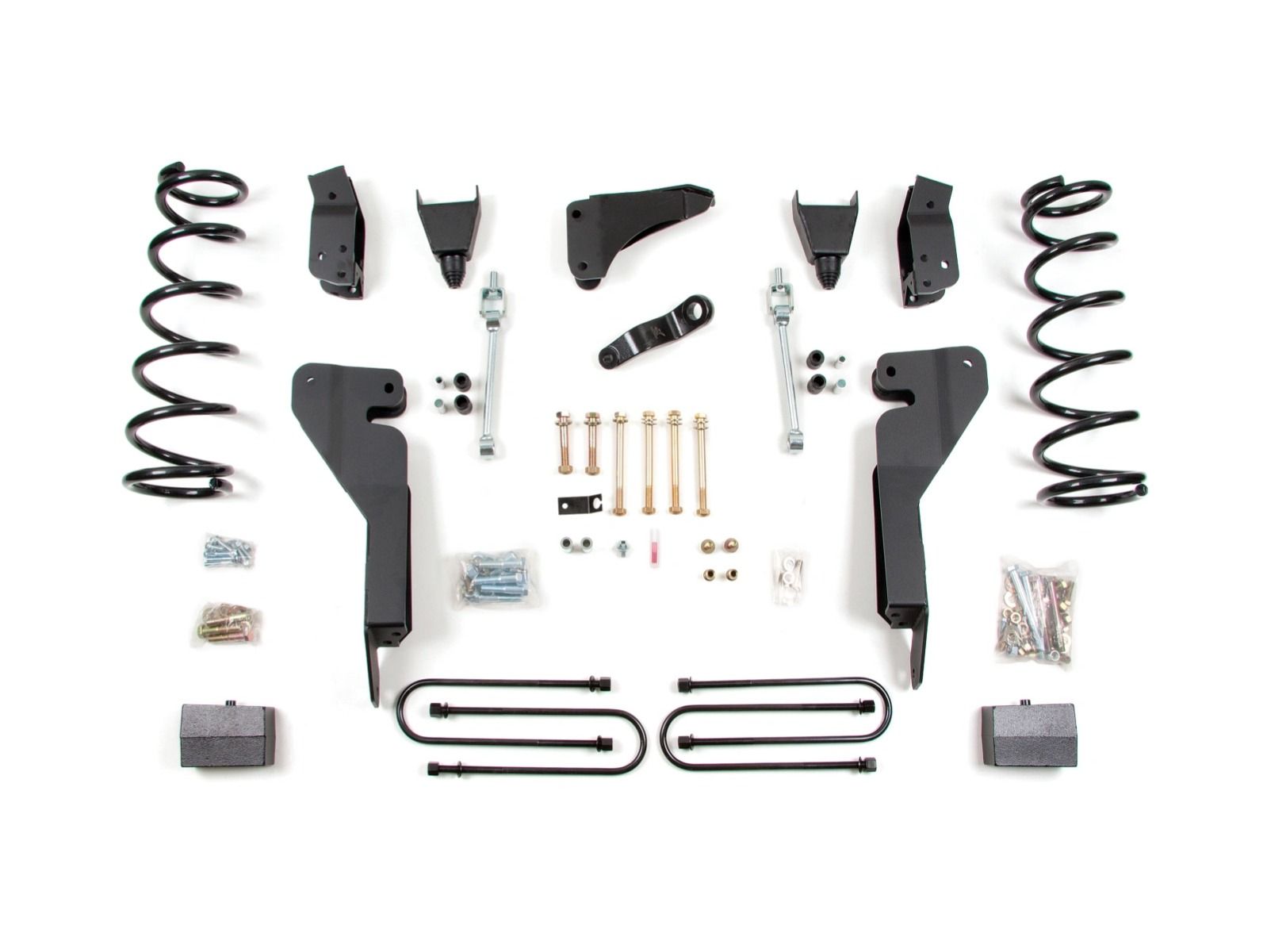 Zone Offroad D134 6" inch Coil Spring Lift Kit - 3.5" inch Rear Axle | 2009-2013 Dodge RAM 2500/3500 6.7L Cummins 4WD
