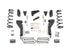 Zone Offroad D134 6" inch Coil Spring Lift Kit - 3.5" inch Rear Axle | 2009-2013 Dodge RAM 2500/3500 6.7L Cummins 4WD